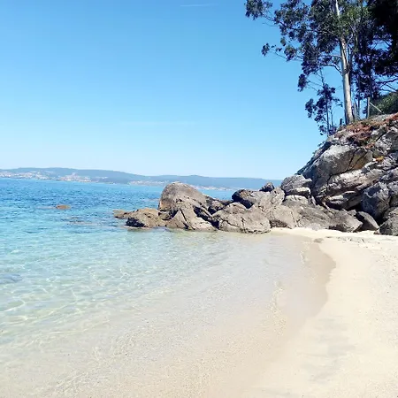 シャレー Casa Junto Al Mar En Bueu, Galicia